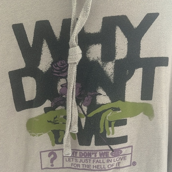 Why Don’t We Hoodie size XL - Picture 2 of 3